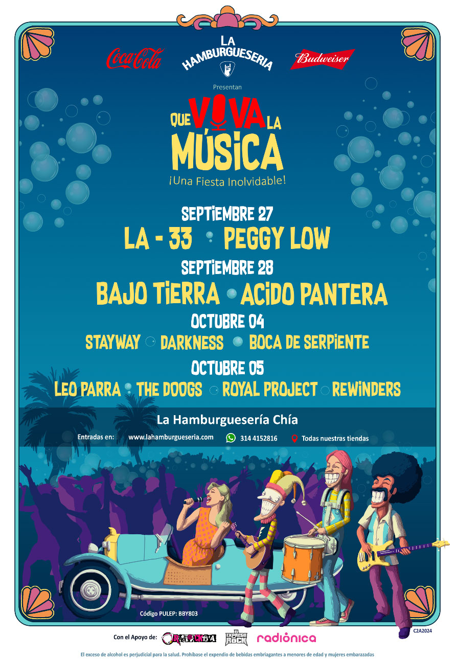 ¡UNA FIESTA INOLVIDABLE SE ACERCA!